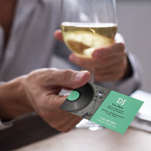 DJ Green Visitenkarte