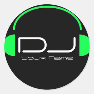 DJ Headphone Sticker