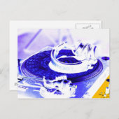 DJ Headphones 4 Postkarte (Vorne/Hinten)