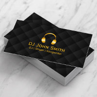 DJ Headphones Ikone Luxus Black & Gold