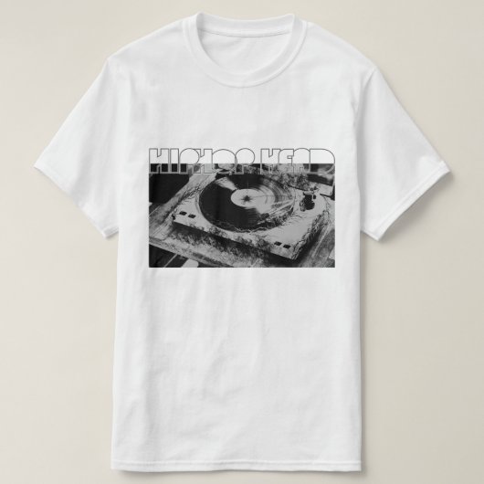 DJ HipHop Head T-Shirt (Design vorne)