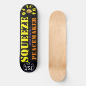 DJ ICON SQUEEZE PEACKEMAKER8 1/4" Skateboard Deck (Vorderseite)