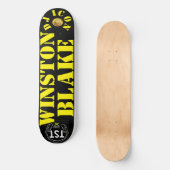 DJ ICON WINSTON BLAKE 8 1/4" Skateboard Deck (Vorderseite)