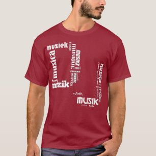 DJ im Shirt Internationale Sprachen