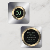 DJ-Imitate Quadratische Visitenkarte (Vorne/Hinten)