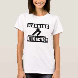 DJ in der Aktion T-Shirt