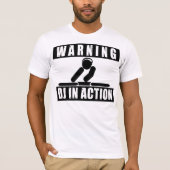 DJ in der Aktion T-Shirt (Vorderseite)