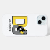 DJ individuelle Name Case-Mate iPhone Hülle (Rückseite (Horizontal))