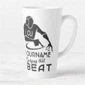 DJ individuelle Name Milchtasse (Rechts)