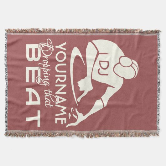 DJ-individuelle Name und Farbwerfer Decke (Vorderseite)