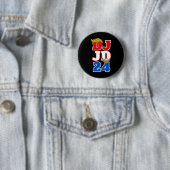 Dj Jd 24 Trump Haar Vance Bart 2024 Republikaner M Button (Beispiel)