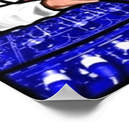 DJ Jesus Poster (Ecke)