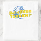 DJ Jonny Tsunami Sticker (Tasche)
