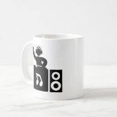 DJ KAFFEETASSE (Vorderseite Links)