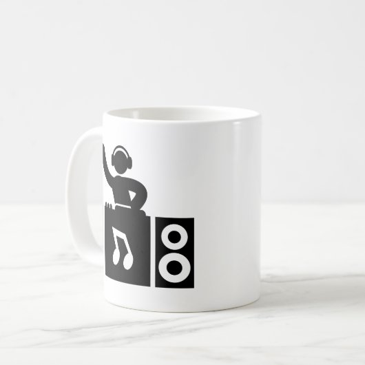 DJ KAFFEETASSE (Vorderseite Links)