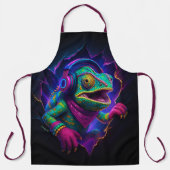 DJ Kameleon – Funky Keukenschort Schürze (Vorderseite)