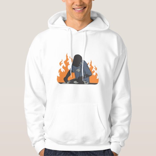 DJ-Kapuzenpullover ! Hoodie (Vorderseite)
