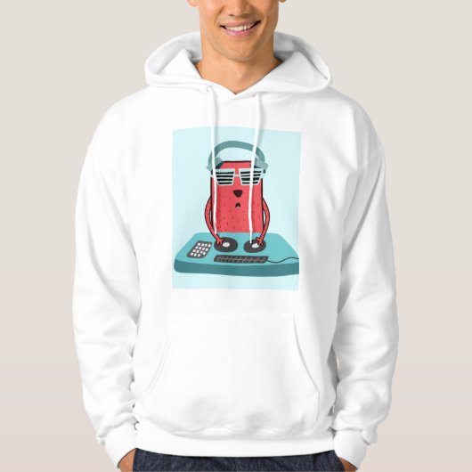 DJ, Kapuzenpullover, ⏺️ Hoodie (Vorderseite)