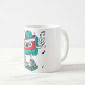 DJ-Kassette Kaffeetasse (VorderseiteRechts)
