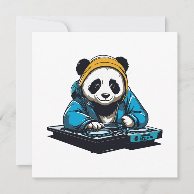 DJ Kawaii Panda (Vorderseite)