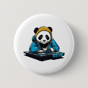 DJ Kawaii Panda Button