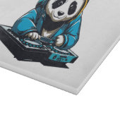 DJ Kawaii Panda Schneidebrett (Ecke)