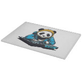DJ Kawaii Panda Schneidebrett (Ecke)