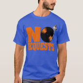 DJ kein blauer orange T - Shirt Antrag-Mets Knicks (Vorderseite)
