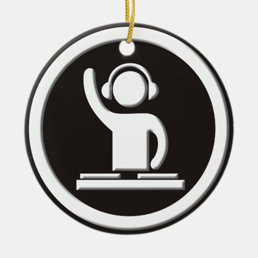 DJ KERAMIK ORNAMENT (Vorne)