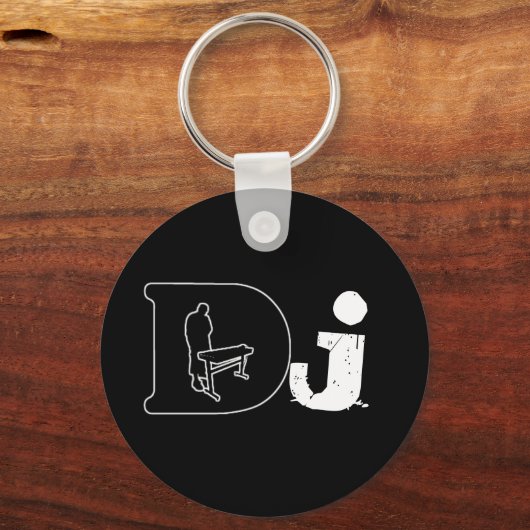 DJ Key Chain Schlüsselanhänger (Vorderseite)