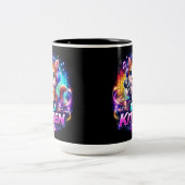 DJ KITTEN 2 Two-Tone KAFFEETASSE (Mittel)