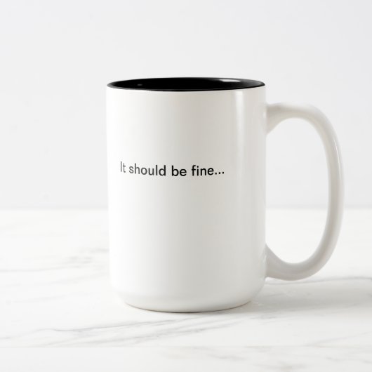 DJ Kkeyword Zweifarbige Tasse (Rechts)