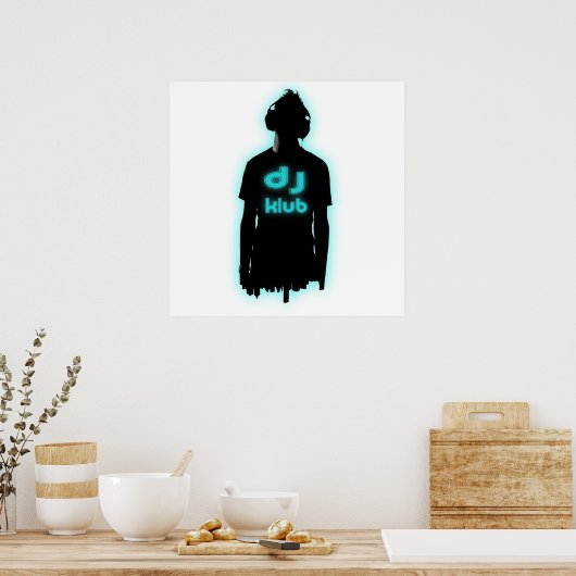 DJ KLUB POSTER (Küche)