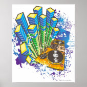 DJ-Kontrolle Poster (Vorne)