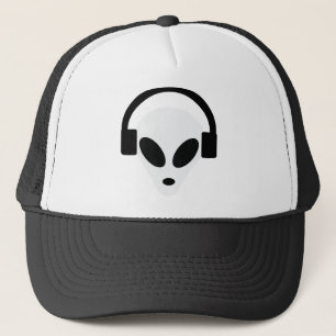 DJ-Kopfhörer-alienbereich 51 Truckerkappe