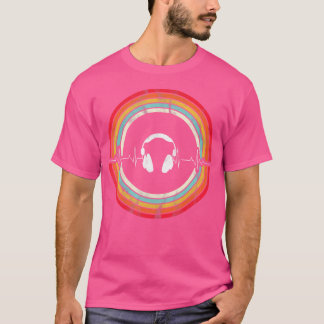 Dj Kopfhörer Edm Clubbing Rave T-Shirt