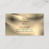 DJ-Kopfhörer für Design-Musik Visitenkarte (Rückseite)