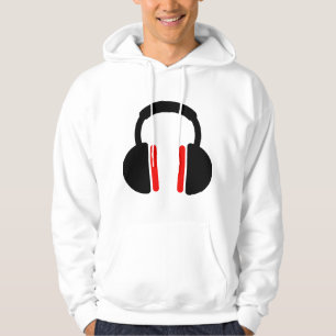 DJ-Kopfhörer Hoodie