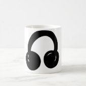 DJ-Kopfhörer Kaffeetasse (Mittel)