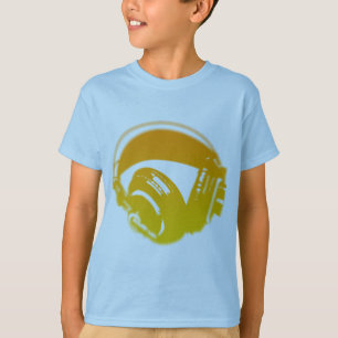 DJ-Kopfhörer - Musik-Disc-Jockey DJing Loud T-Shirt