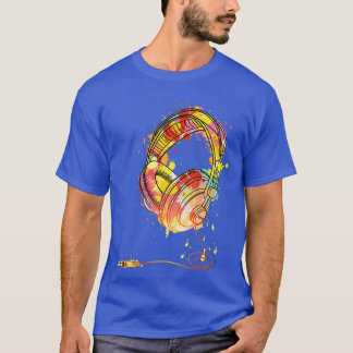 DJ Kopfhörer Musik Sound Premium T-Shirt