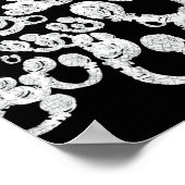 DJ-Kopfhörer Poster (Ecke)