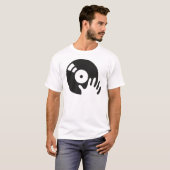 DJ-Kratzer-Turntable T-Shirt (Vorne ganz)
