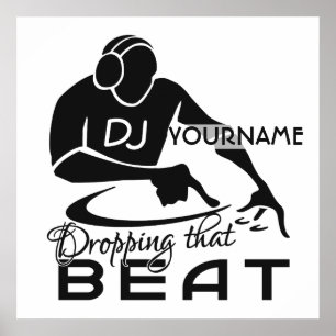 DJ-Kundenposter Poster