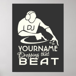 DJ-Kundenposter Poster