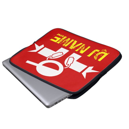 DJ-Laptophülse mit kundenspezifischem Laptopschutzhülle (Vorne Knopf)