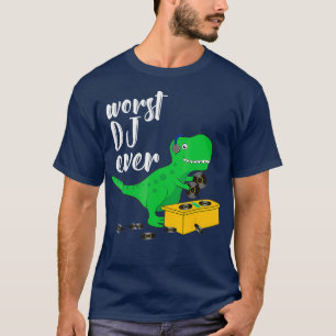 DJ Laserlicht DJ Helm Biken DJ Schreibtisch DJ DJ T-Shirt