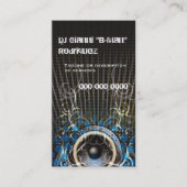 DJ Lautsprecher Rays Business Card Visitenkarte (Vorderseite)