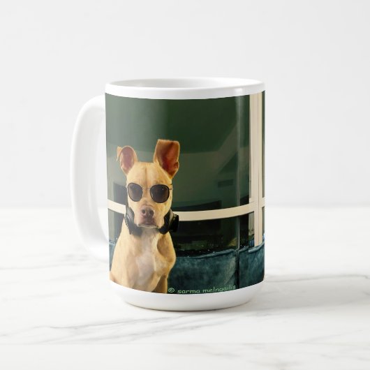 DJ LEON COFFEE TASSE (Vorderseite Links)