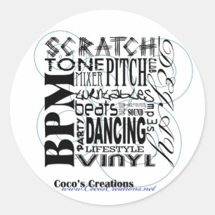 DJ LIFE STICKER